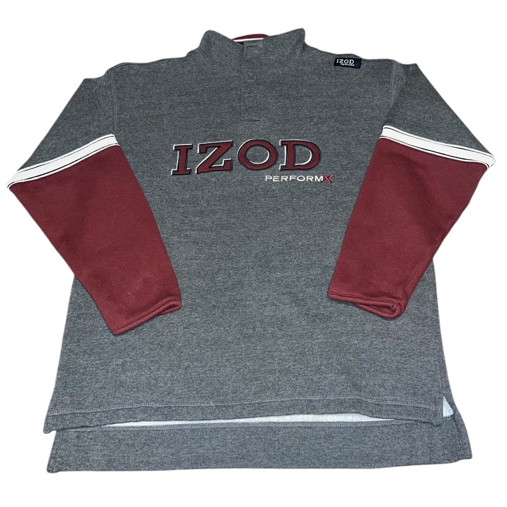 VTG 90s Youth IZOD Performance X Crewneck Sweatshirt Size Large (14/16)
